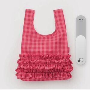 NWT BAGGU  Ruffle Ruby Gingham Molly Goddard